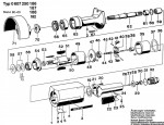 Bosch 0 607 250 188 50 WATT-SERIE Straight Grinders Spare Parts